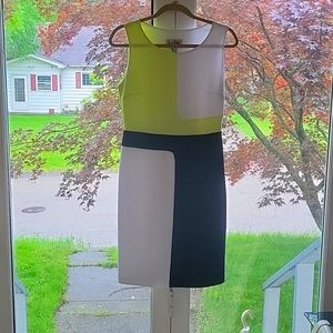 Joseph Ribkoff color block dress